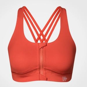 Yvette Sports Limitless Zip Front Sports Bra
